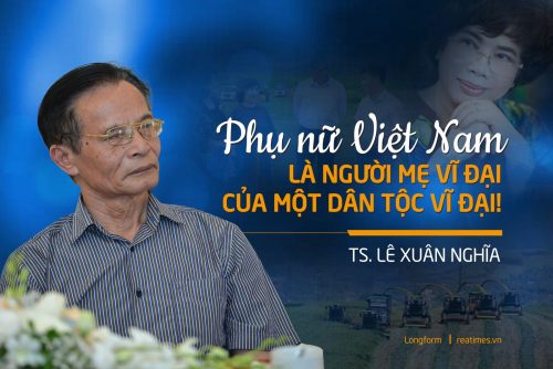 Phụ nữ Việt Nam là người mẹ vĩ đại của một dân tộc vĩ đại