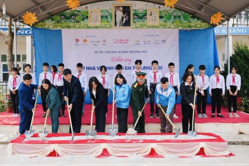 Xây dựng 27 nhà vệ sinh cho học sinh dân tộc thiểu số tại Lạng Sơn